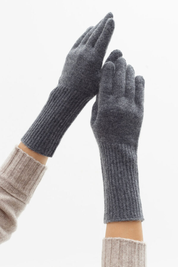 Перчатки удлиненные из овечьего пуха и кашемира Cashmere House — размер Free Size